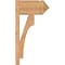 Ekena Millwork Westlake Arts & Crafts Smooth Outlooker, Western Red Cedar, 7 1/2"W x 14"D x 26"H OUT08X14X26WTL03SWR - alternate 2